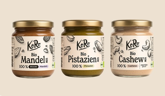 KoRo Nussmuse im neuen Design