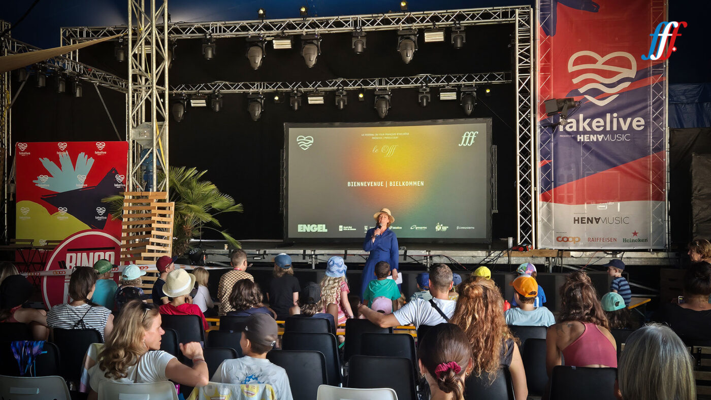 Filmvorführung am Lakelive Festival