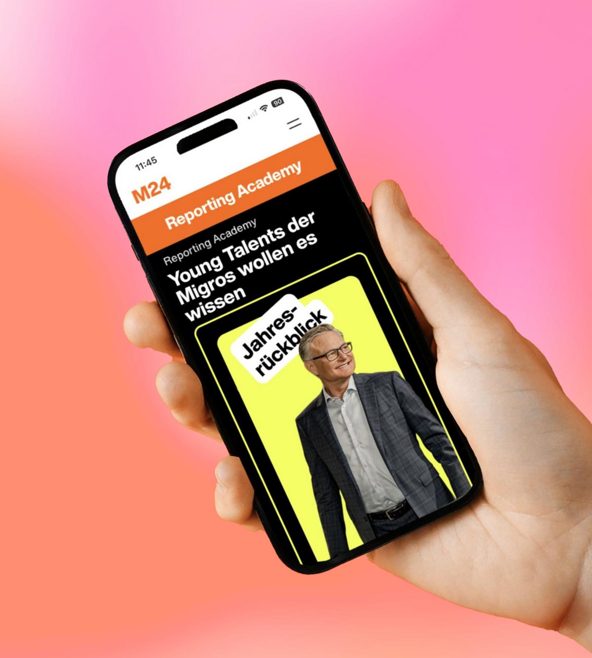 Migros Geschäftsbericht Design