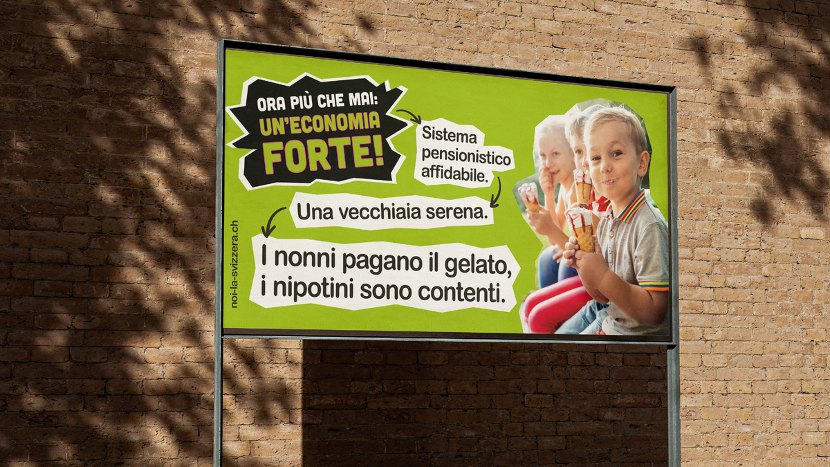 Advertising, Banner, Poster (1 Person)