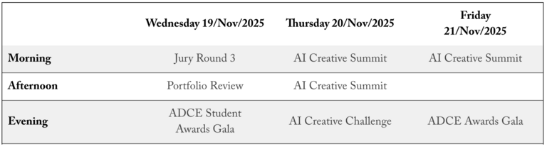 ADCE Creative Week 2025 in Barcelona